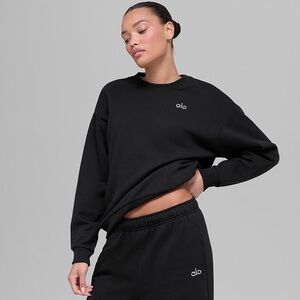 Alo Accolade Crewneck black Pullover